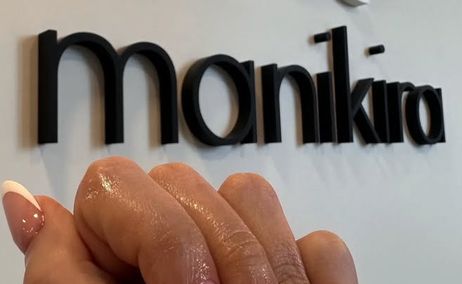 Manikira salon za ulepšavanje interior